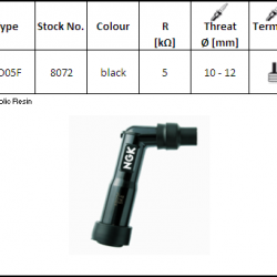Buji Başlığı NGK - XD05F